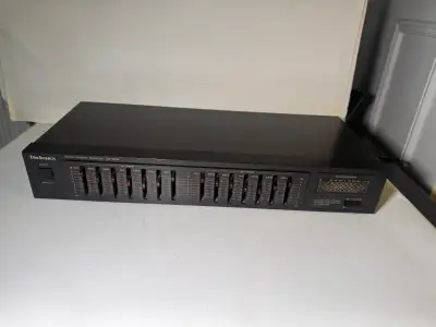 Vintage Technics SH-8016 Stereo Graphic Equalizer, View more