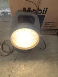 Hella 12v portable light with long cord and switch. 