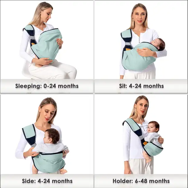 NEW Baby Carrier Sling for newborns, babies, toddlers in Strollers, Carriers & Car Seats in Brantford - Image 4