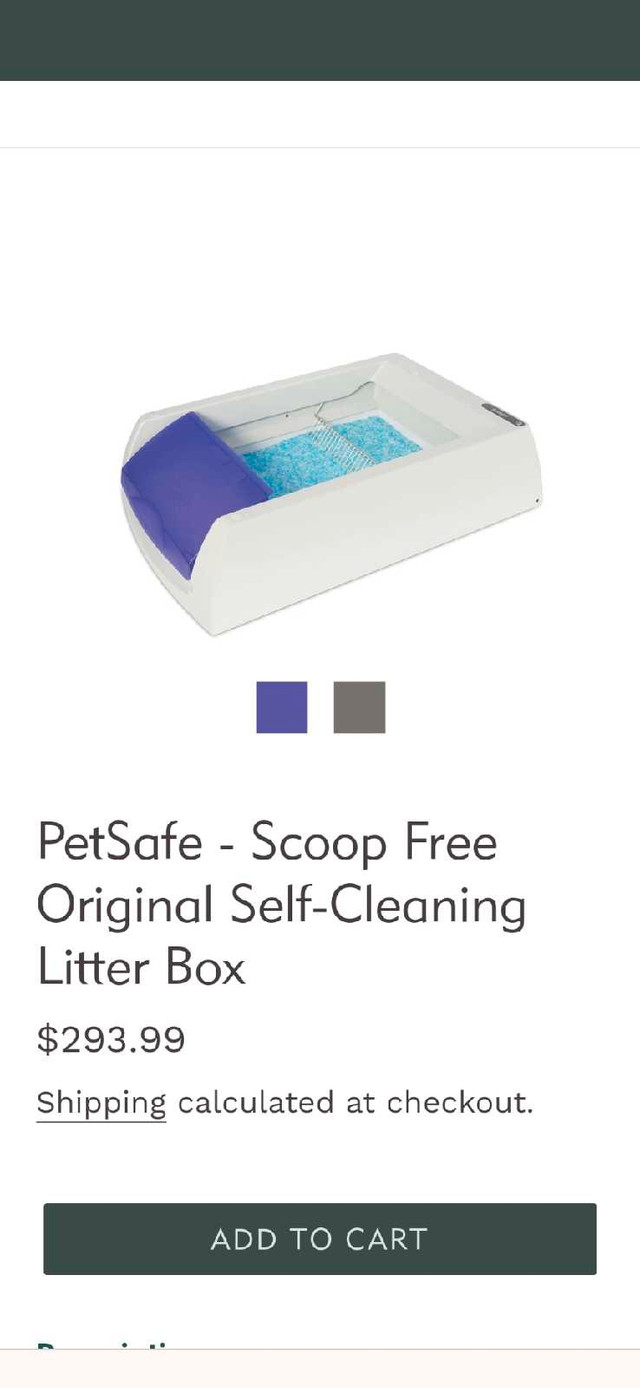 PetSafe scoop free litter box & reusable litter box in Accessories in Norfolk County