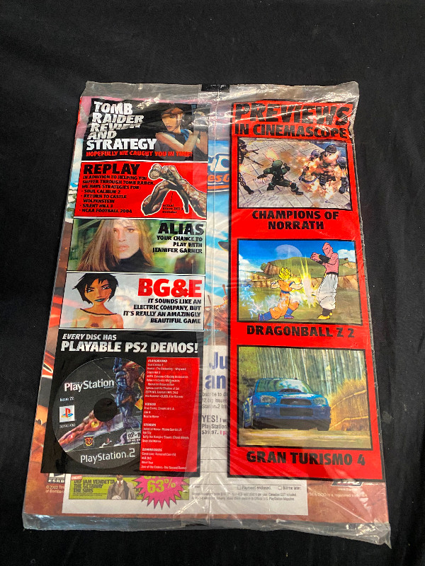 Rare 2003 Play Station Magazines in Arts & Collectibles in Moncton - Image 3