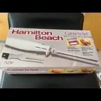 Hamilton Beach carving knife  set 