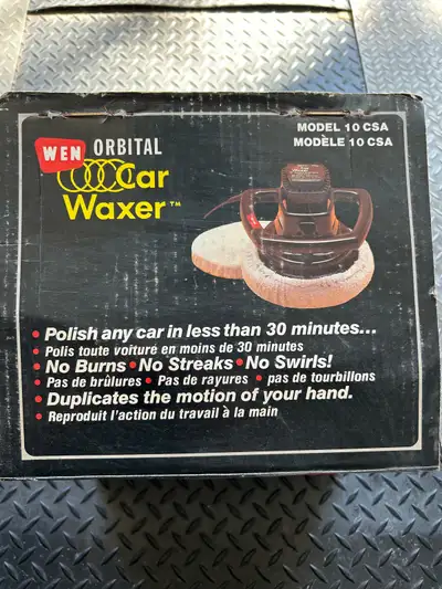 I'm selling a Wen Car Waxer, This orbital waxer, model 10 CSA, is ready to bring a shine to your rid...