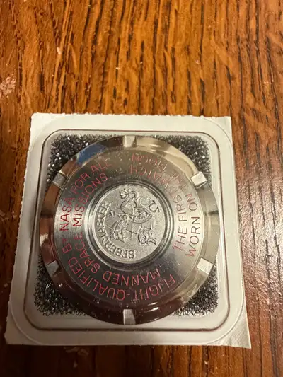 Selling a Brand New Sealed Omega Speedmaster Professional Tintin Caseback Genuine Omega Part. Pickup...