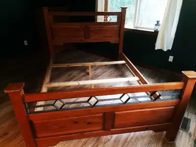 Queen bed frame , View more
