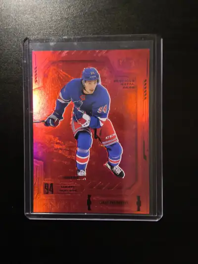 2025-26 Metal Universe Rookie Gabe Perreault Red PMG 43/100, View more