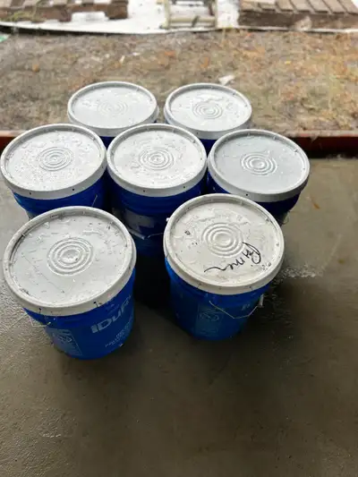 5 unopened buckets  stucco  1 bucket 90% + 1 bucket primer. 1 bu, View more