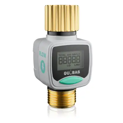 QUOBAS Water Flow Meter for RV & Garden Hose with Dual Scale, View more