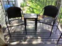 Patio chairs &tables etc.