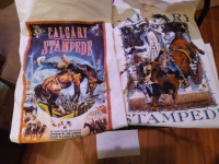 Two Calgary Stampede T-Shirts - 1997,1999 New XL
