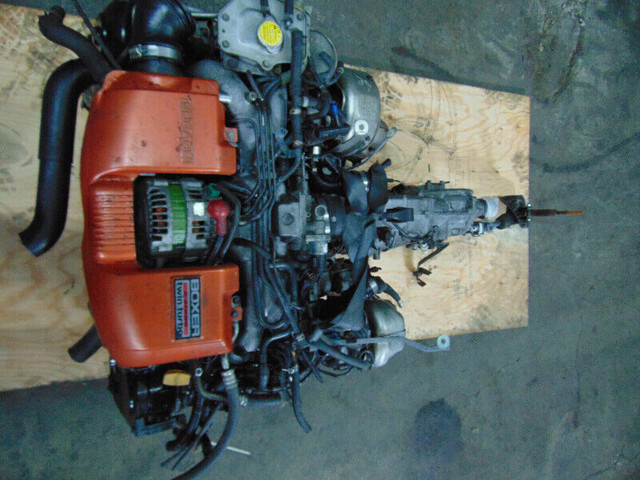 02 05 SUBARU IMPREZA WRX EJ205 DOHC TWIN TURBO ENGINE LOW MILEAG in Engine & Engine Parts in City of Toronto