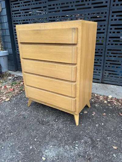 Mid Century Saarinen Tallboy Dresser, View more