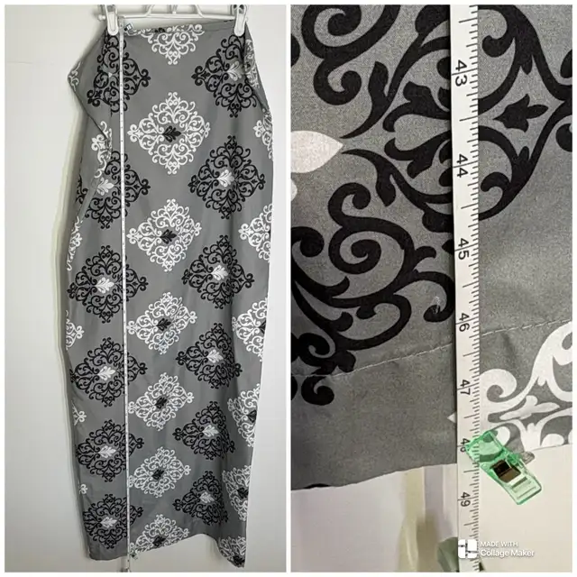 Mainstays Grey Damask Microfiber Body Pillow Case Cover 20x48 in in Bedding in Winnipeg - Image 7