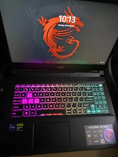 MSI Katana 15 B12VFK 32gb ram 1tb+2tb NVMe RTX 4060 (USED), View more