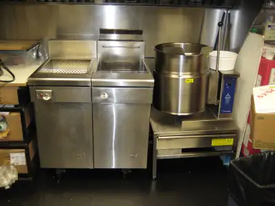Quest Deep Fryer & Fat Filter System with Cabinet, View more