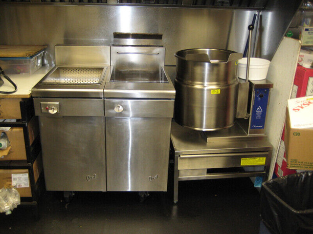 Quest Deep Fryer & Fat Filter System with Cabinet | Industrial Kitchen  Supplies | Winnipeg | Kijiji