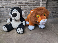 Vintage Ganz Lion C &amp; T Large Plush Wolf