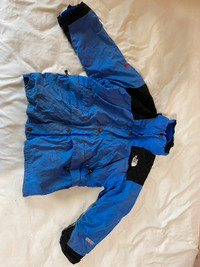 North Face 2 in 1 winter jacket size kids large- 8 years old