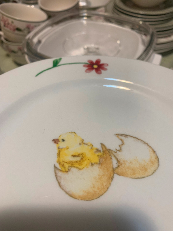Dishes from Stokes - rooster and chick in Kitchen & Dining Wares in Saint John - Image 3