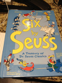 Six by Seuss Collection hard cover book for sale