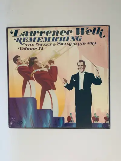This Lawrence Welk Remembering The Sweet & Swing Band Era Volume II vinyl record is in new, sealed c...