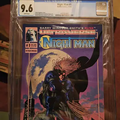 Night Man #1 CGC, View more