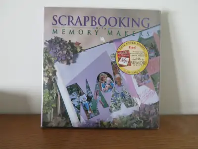 SCRAPBOOKING with MEMORY MAKERS - Hardcover Book - new, View more
