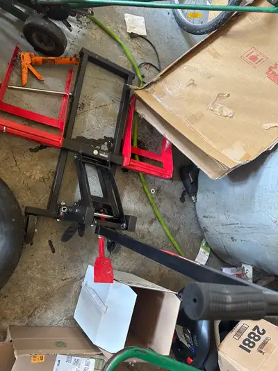 hydrolic atv & lawn mover lifter , View more