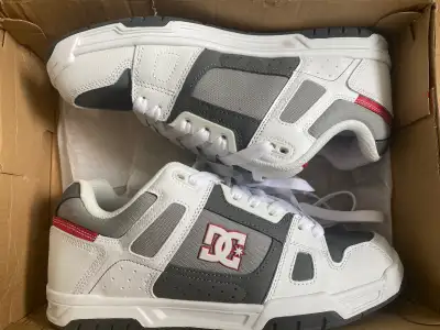 DC sneakers, shoes, low White/Grey/Grey. 10.5 US Men size 44 EU, View more