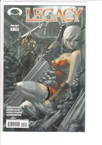 Legacy - complete set of 4 comics, View more