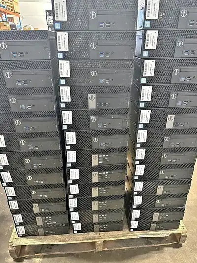 Wholesale Lot of 10 Dell Optiplex 7040 sff i5-6500, View more