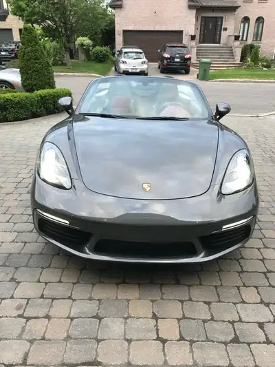 Porsche 718 Boxter convertible 2017 Vente par un particulier donc une seule taxe , Non-fumeur, 2 iem...