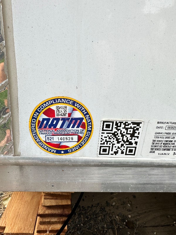 All Aluminum 2021 Neo Nav 6' x 10' immaculate Cargo Trailer Cargo & Utility Trailers