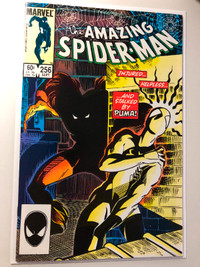 1st PUMA in Amazing Spider-man #256 comic approx. 9.2 $40 OBO