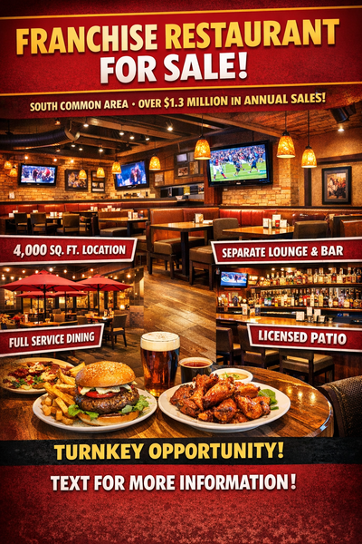 Located in a prime commercial hub (South Edmonton Common), this restaurant operates from a spacious...