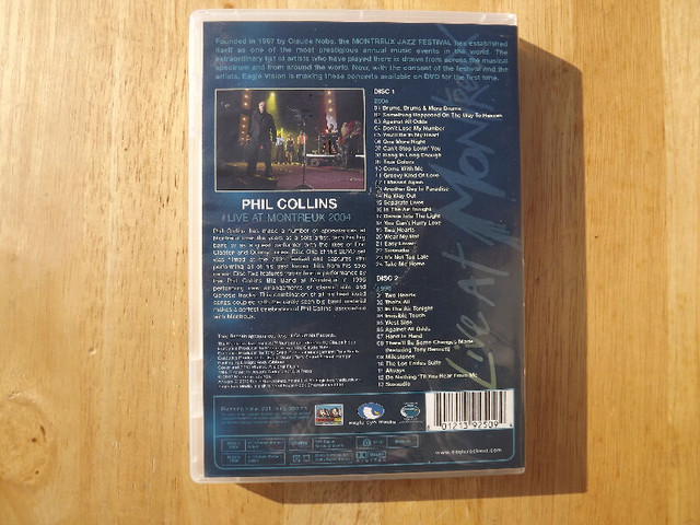 FS: Phil Collins "Live At Montreux 2004" Concert 2-Disc DVD Set in CDs, DVDs & Blu-ray in London - Image 2