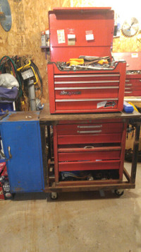 Tool Chest With Complete Sets Of Sockets