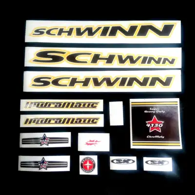 1998 Schwinn Hydramatic decal set - Jay Miron Canadian Beast, View more