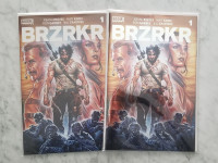 ~2021~Boom! Studios~BRZRKR #1~Mark Brooks Cover~Regular+Foil~