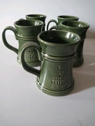 Alexander Keith's Beer Stein Mugs 5-1/2 Inches Tall ( All New ), View more