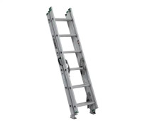 Featherlite compact extension ladder - 16 ft, aluminum