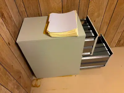 Two drawer file cabinet, View more