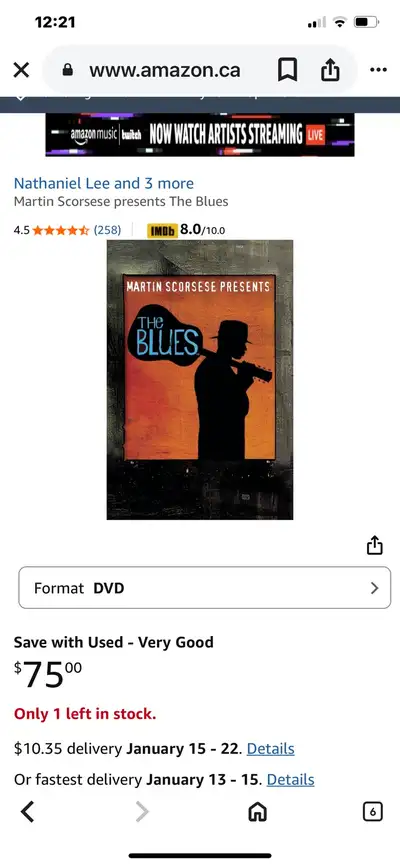 Martin Scorsese THE BLUES, View more