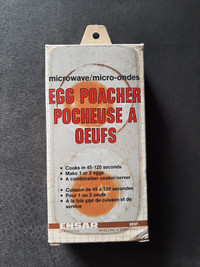 VINTAGE egg poacher (with original box)