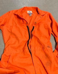 Orange coveralls/workwear