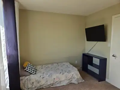 This cozy and well-maintained 1 bedroom room is available for rent, offering a comfortable living sp...