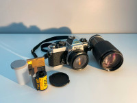 Nikon FE film photography bundle (ready for use)