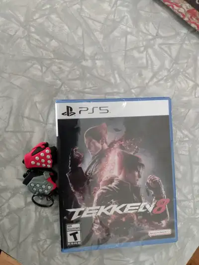 PS 5 Tekken 8 Game and Keychain, View more