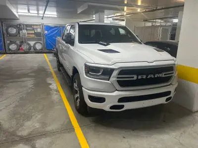 Beautiful near new one owner 2024 Dodge Ram 1500 Laramie. 4x4. 5.7 L. Only 8550 kms. $78,850. No GST...