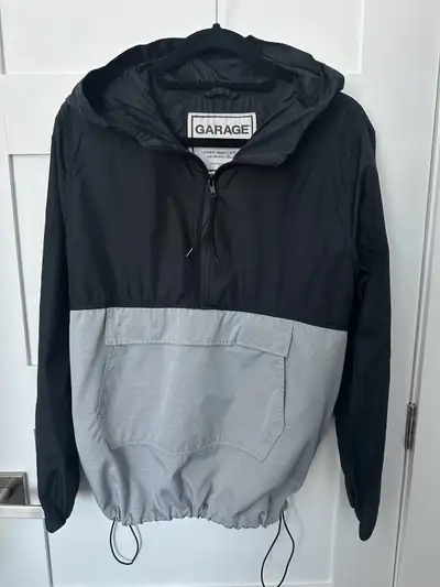 Women’s windbreaker rain coat with hoodie sweater, View more